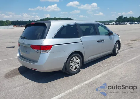 2014 Honda Odyssey Lx from USA, damaged, VIN 5FNRL5H22EB022642